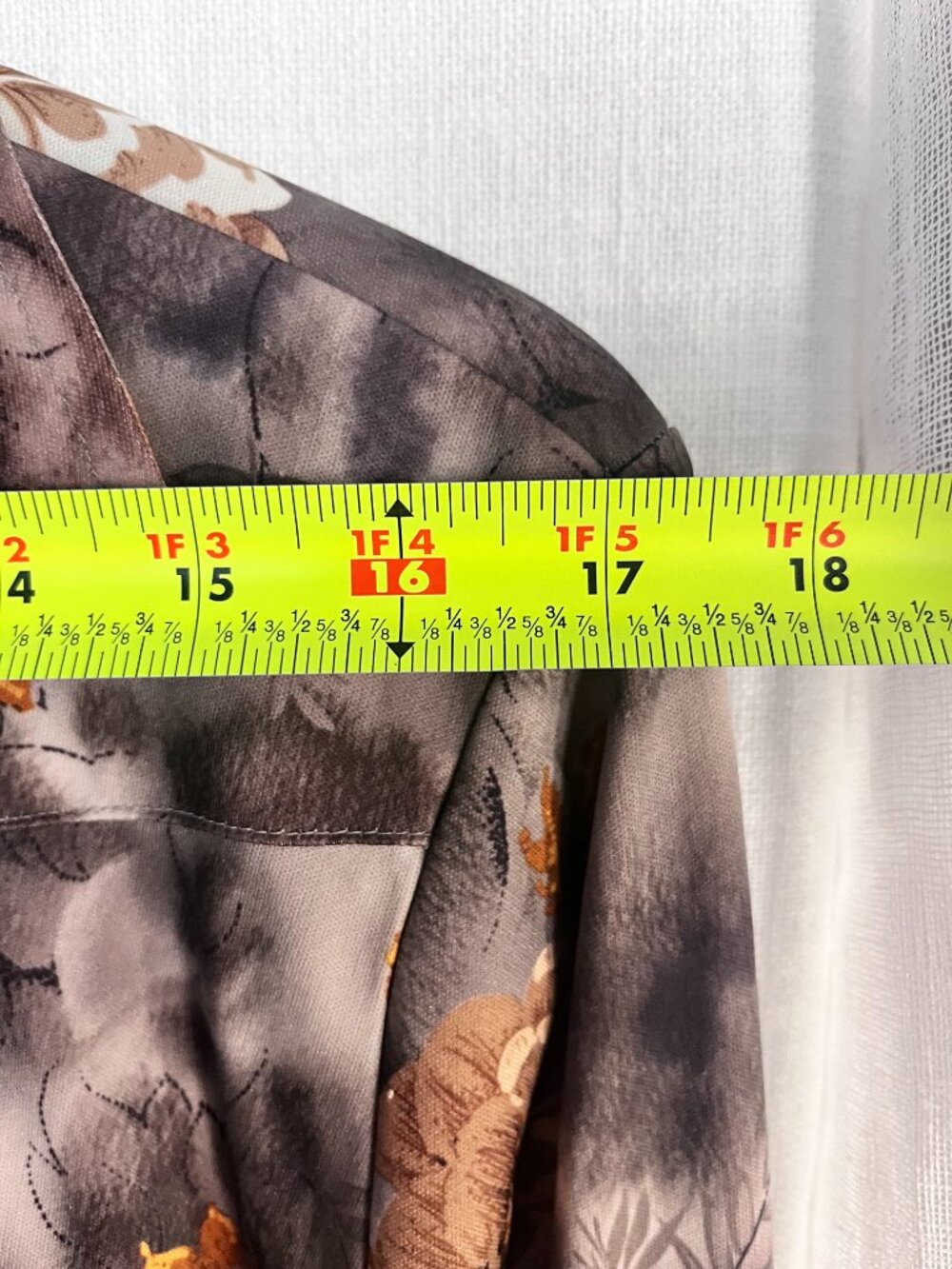 Vintage Wrangler Womens M Floral Western Pearl Snap Shirt 70s Made in the USA - Picture 5 of 9